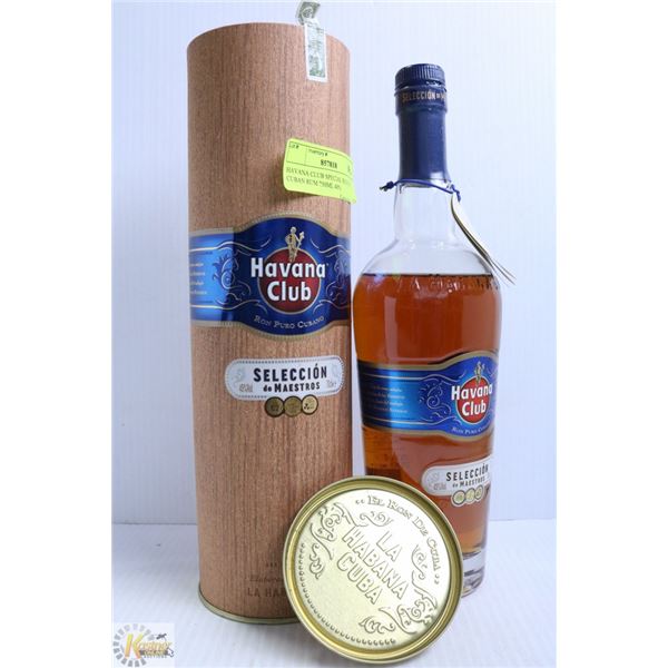 HAVANA CLUB SPECIAL RESERVE CUBAN RUM 750ML 40%