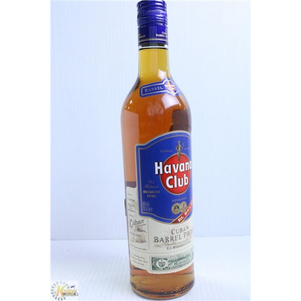 HAVANA CLUB BARREL PROOF CUBAN RESERVED RUM