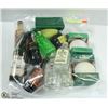 Image 1 : BAG WITH 12 ASSORTED 1OZ LIQUOR BOTTLES