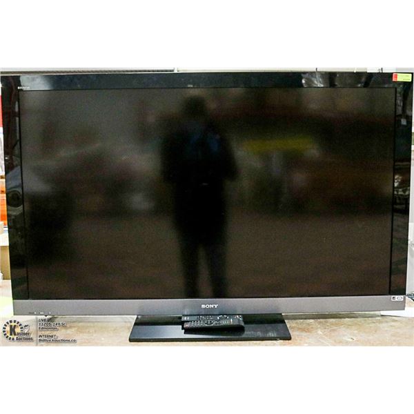 SONY 60" LCD TV WITH REMOTE
