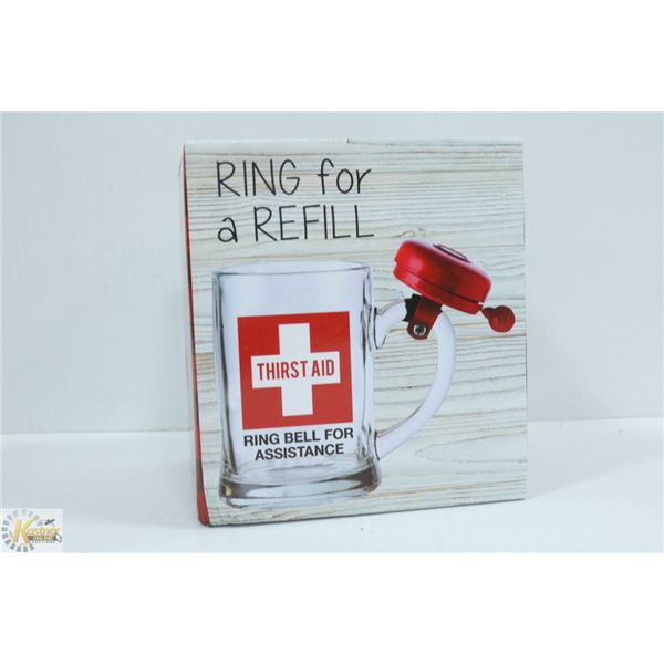 THIRST AID MUG WITH BELL