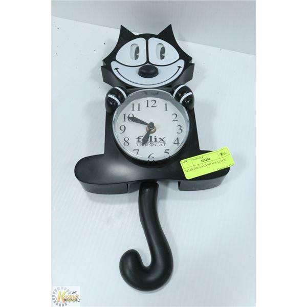 FELIX THE CAT VINTAGE CLOCK