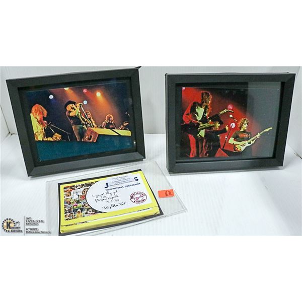 2 ACTUAL CONCERT PHOTOS NOT PRINTS, LYNYRD SKYNYRD