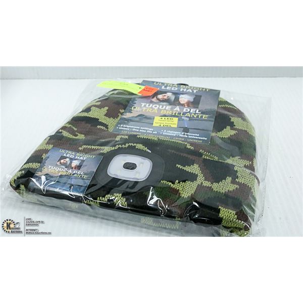 NEW CAMO PATTERN LED HATS