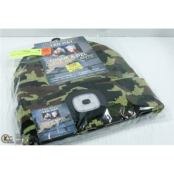 NEW CAMO PATTERN LED HATS