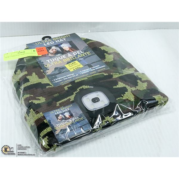 NEW CAMO PATTERN LED HATS
