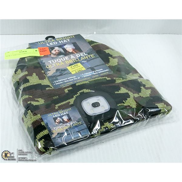 NEW CAMO PATTERN LED HATS