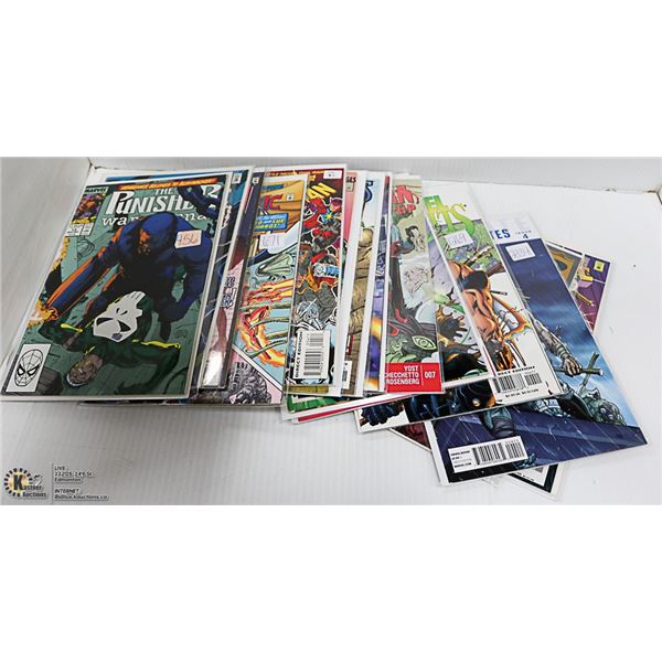 BOX OF 15 RANDOM ASSORTED MARVEL COMICS