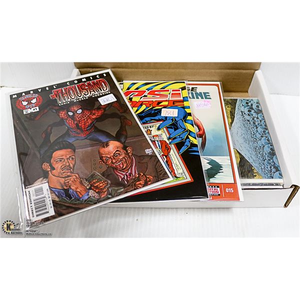 BOX OF 15 RANDOM ASSORTED MARVEL COMICS