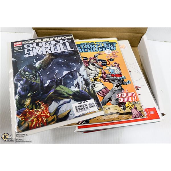 BOX OF 15 RANDOM ASSORTED MARVEL COMICS