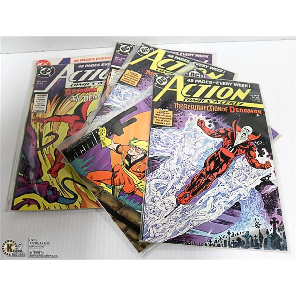 SUPERMAN ESTATE COMIC BOOKS