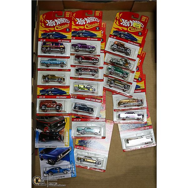 LOT OF 20 NEW COLLECTIBLE HOTWHEELS CARS