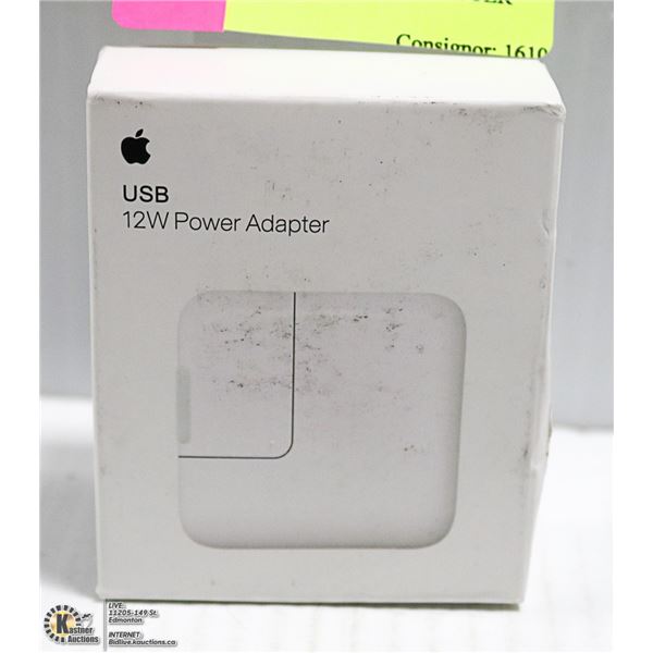 APPLE USB 12W POWER ADAPTER