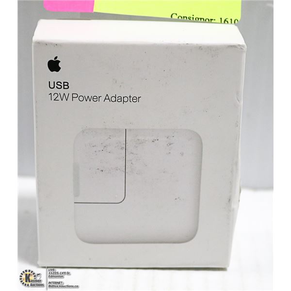 APPLE USB 12W POWER ADAPTER