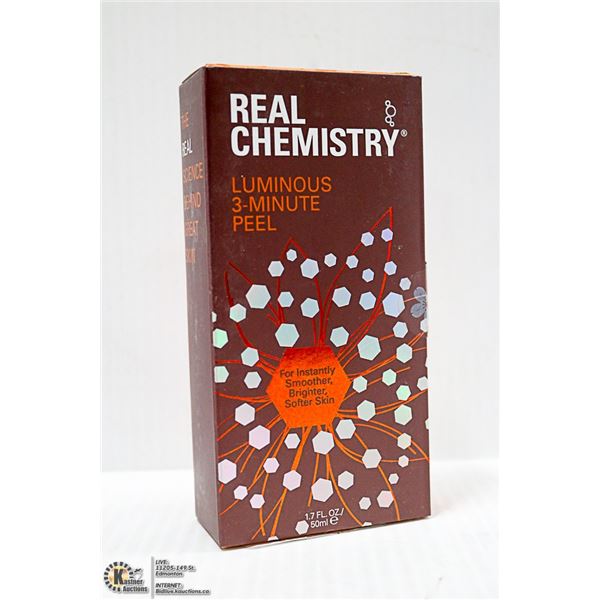 REAL CHEMISTRY LUMINOUS 3 MIN PEEL FOR  FOR