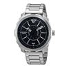 Image 5 : NEW DIESEL 46MM BLACK DIAL ST STEEL WATCH MSRP$247