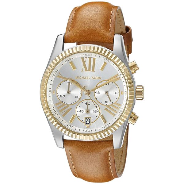 NEW MICHAEL KORS LEXINGTON TRIPLE CHRONO MSRP $365