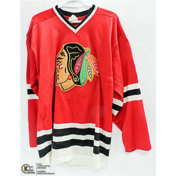 VINTAGE BOBBY HULL JERSEY SIZE MEDIUM