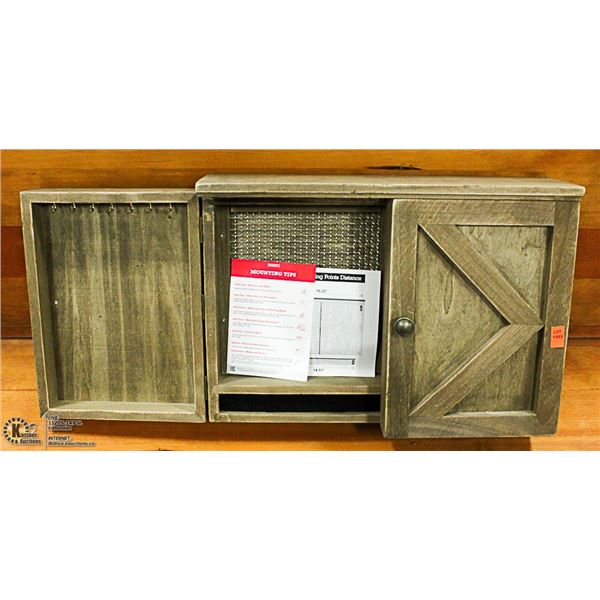 RUSTIC STYLE WALL HANGING JEWLERY BOX