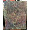 Image 1 : LARGE ABSTRACT ON CANVAS 24 X 36