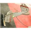 Image 1 : VINTAGE LAWN AIRPLANE ORNAMENT, 21 X 25