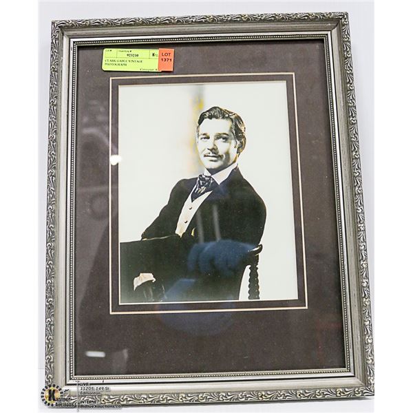 CLARK GABLE VINTAGE PHOTOGRAPH