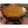 Image 1 : MID-CENTURY ROSEWOOD COFFEE TABLE- 36" ROUND