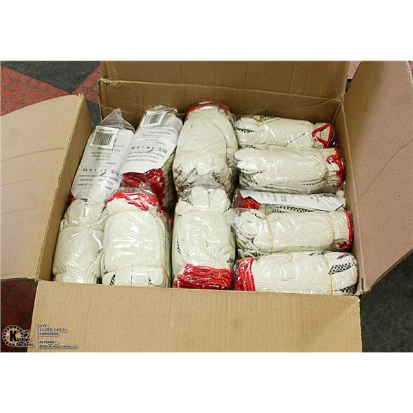 CASE W/APPROX. 300 SZ SMALL FORCEFEILD WORKGLOVES