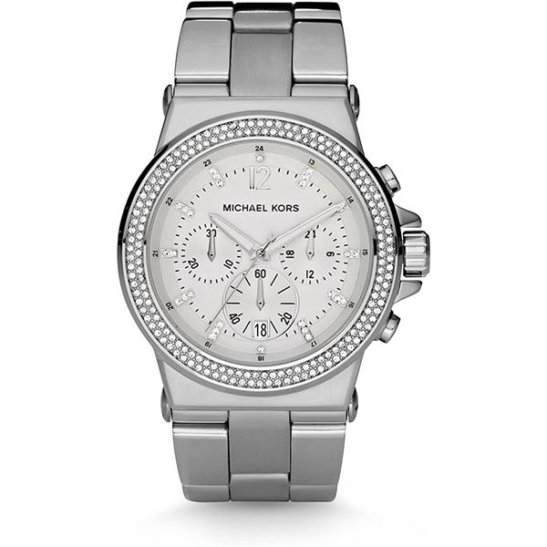 NEW MICHAEL KORS TRIPLE CHRONO CRYSTAL DIAL MSR331