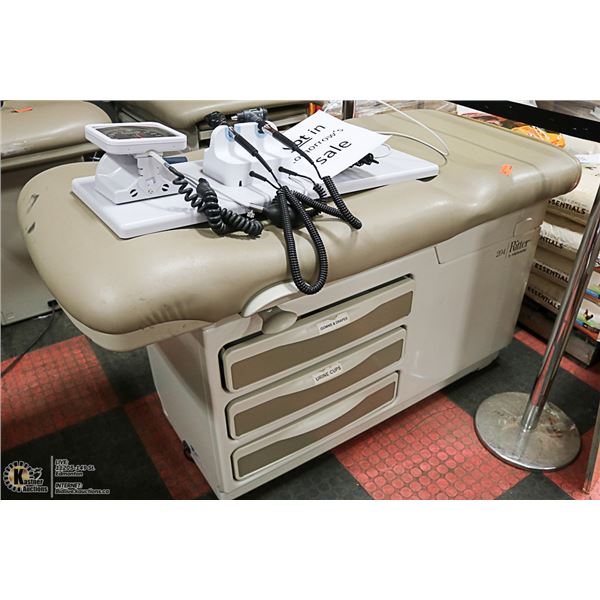 RITTER MEDICAL TABLE WITH VITALS CHECKER