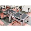 Image 1 : LOT OF 6 MEDICAL STEP STOOLS