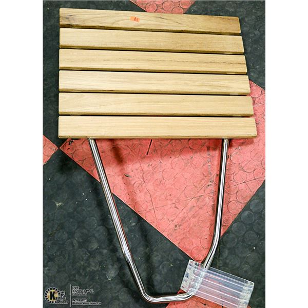 NEW WALL MOUNT CEDAR FOLD DOWN BENCH