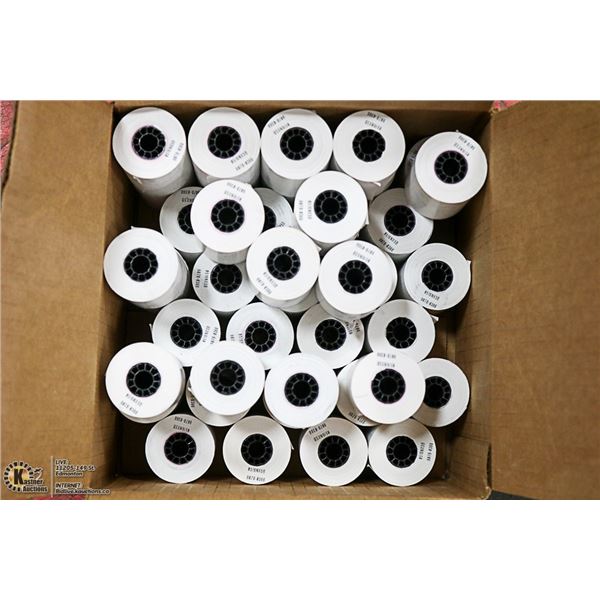 41 ROLLS OF DEBIT MACHINE PAPER