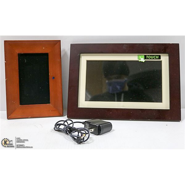 2 TOUCH SCREEN FRAMES