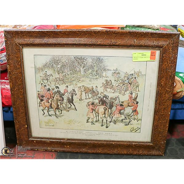 ANTIQUE 'PEARS ANNUAL PICTURE SIGNED