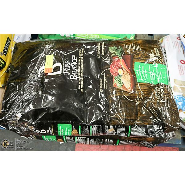 2 BAGS OF PURE BALANCE LAMB & BROWN RICE