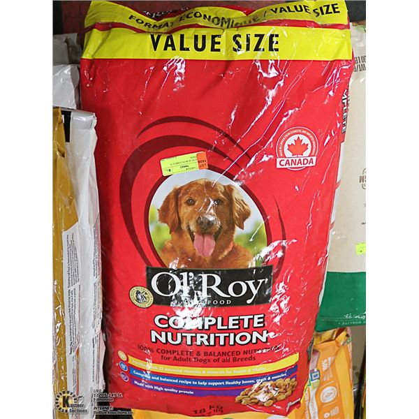 2 BAGS OF OL'ROY COMPLETE NUTRITION
