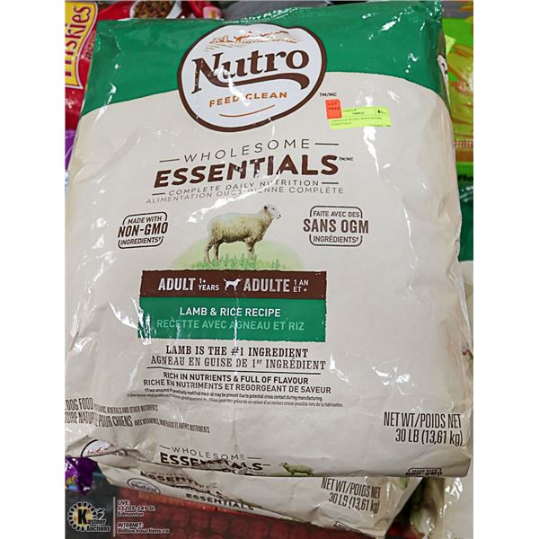 3 BAGS OF NUTRO WHOLESOME ESSENTIALS
