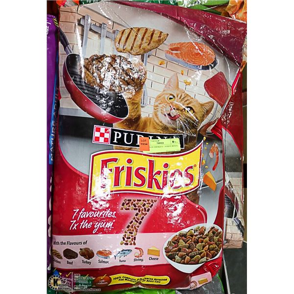 2 BAGS OF FRISKIES 7 FAVOURITES