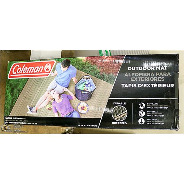 COLEMAN OUTDOOR MAT NEW