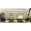 Image 1 : STEEL DISPLAY RACK WITH 10 SIDE RACKS