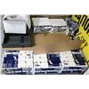 Image 1 : PALLET OF TORK HAND TOWELS, CLEAR BAGS AND CASH