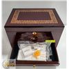 Image 2 : HUM - 100HS HUMIDOR TOSCANA ROSEWOOD FINISH