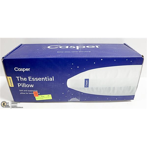 CASPER THE ESSENTIAL PILLOW, SIZE STANDARD