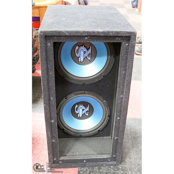 JENSEN XS 10 INCH SUBWOOFERS IN BOX