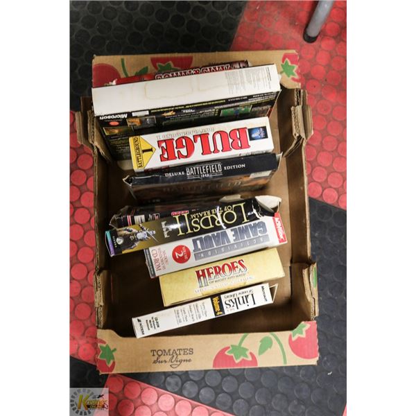 LOT OF VINTAGE COMPUTER GAMES