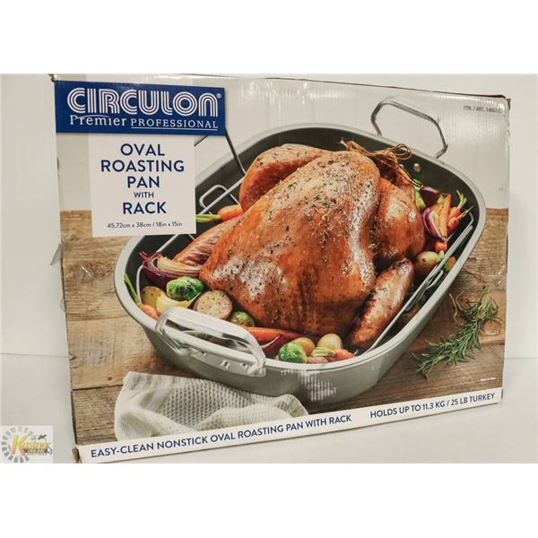 NEW CIRCULON PREMIER PROFESSIONAL ROASTING PAN