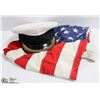 Image 1 : AMERICAN FLAG WITH SERVICE HAT