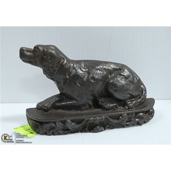 ANTIQUE 1920’S DOG DOORSTOP