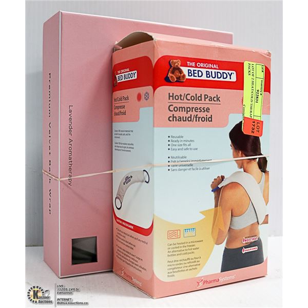 LOT OF 2 HEAT/COLD THERAPY PACKS